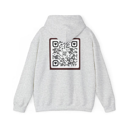 Scannable ‘Spread Love’ QR Hoodie
