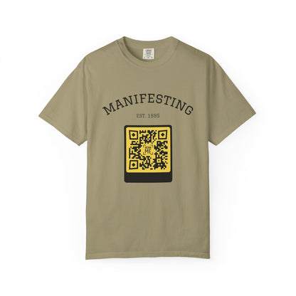 Manifesting Greatness Unisex QR Tee