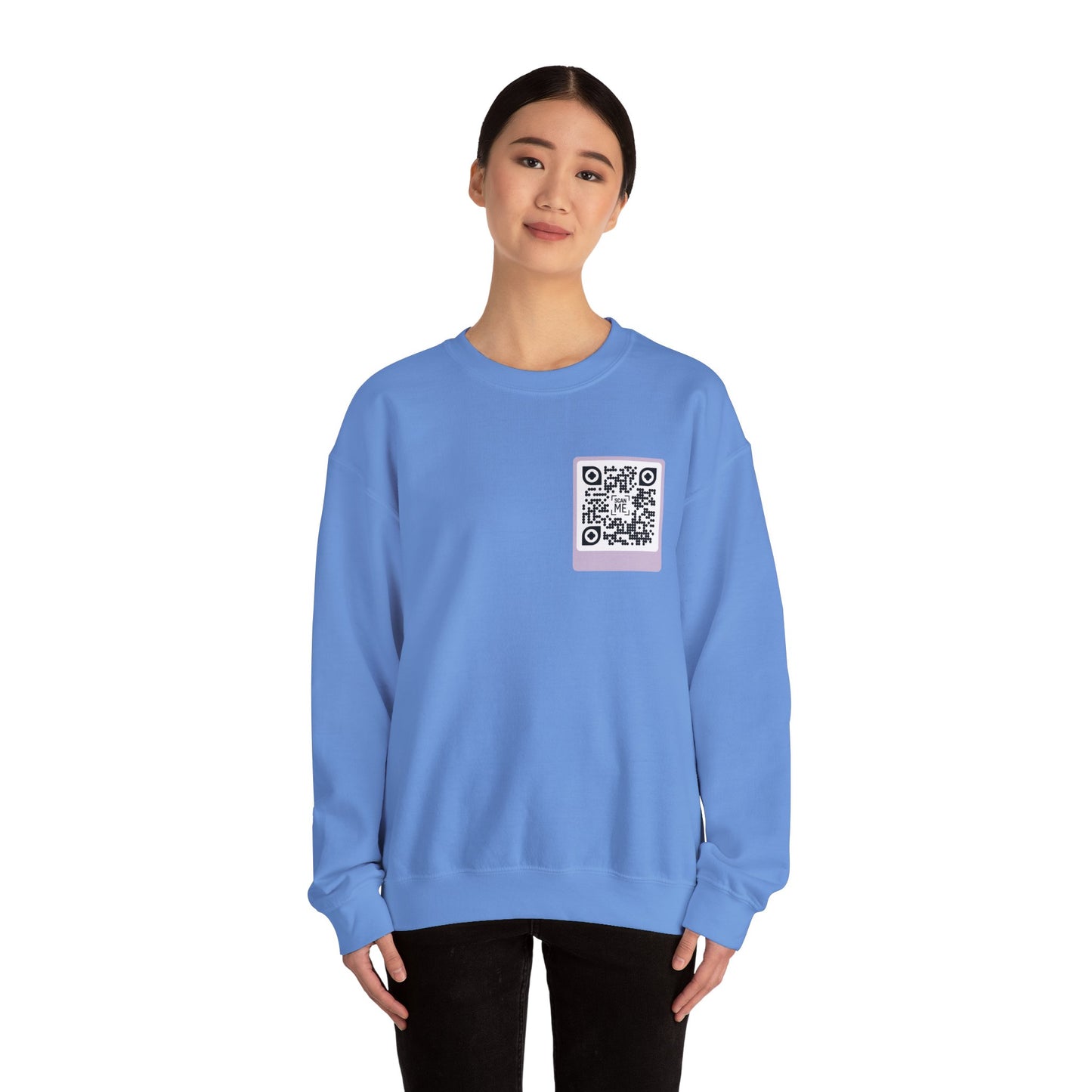 Scannable 'Awesome' QR Sweatshirt