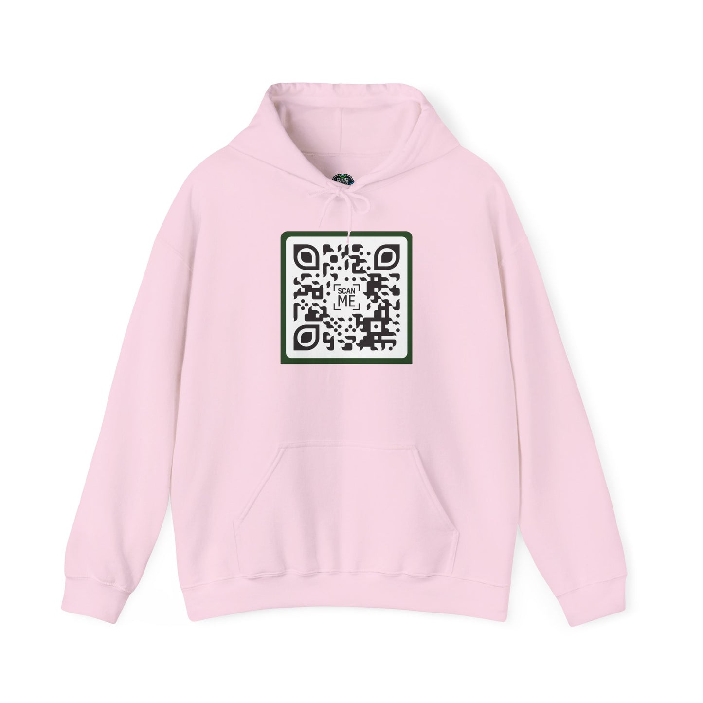 Scannable 'Someone Loves You' QR hoodie