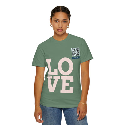 Let Love Lead Unisex Washed Tee