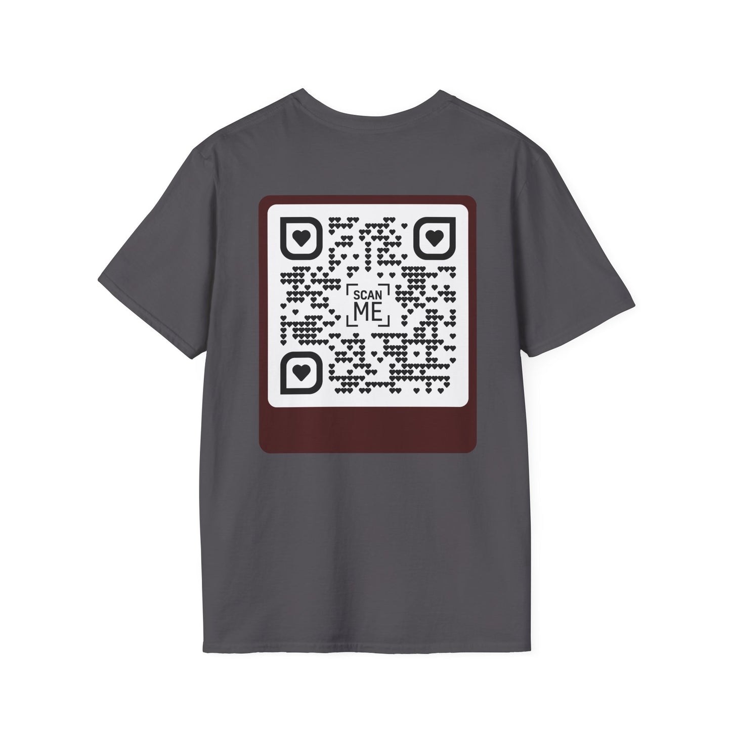 Scannable ‘Spread Love’ QR Code T-shirt