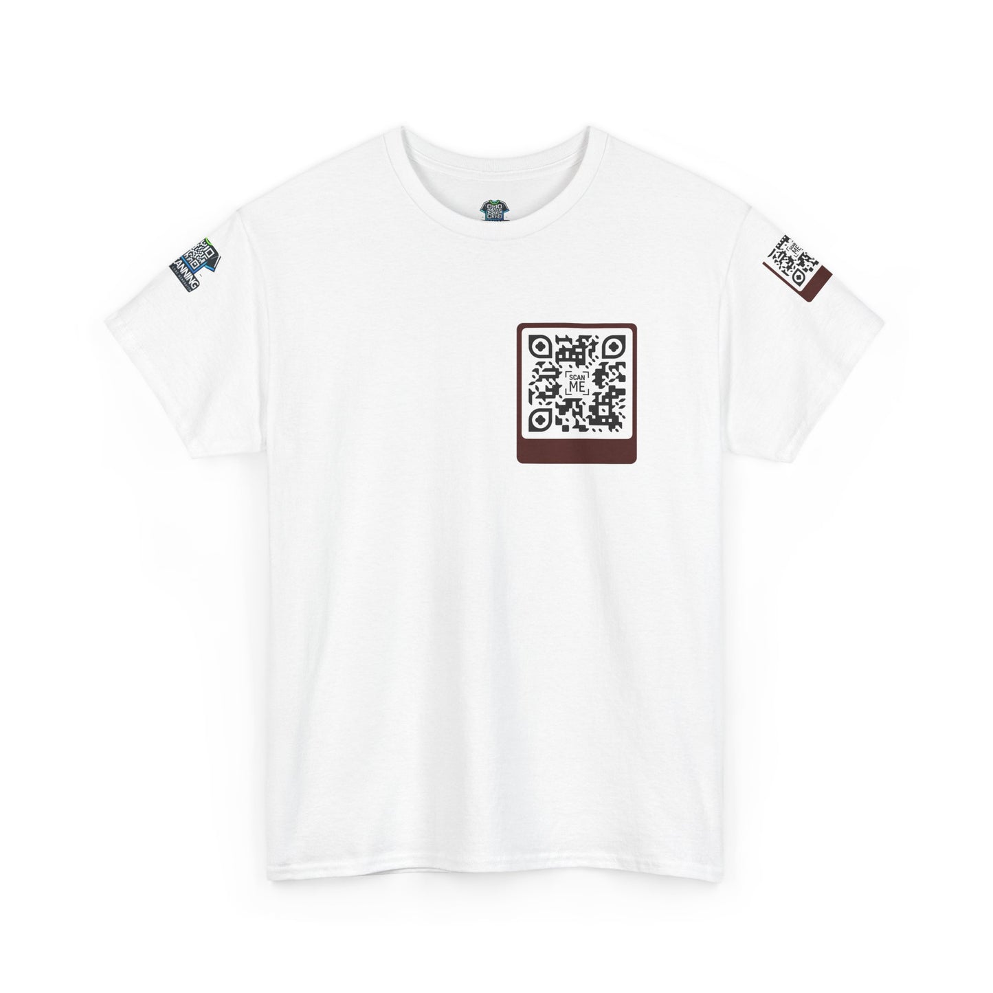 Scannable 'Smile' QR Code Tee