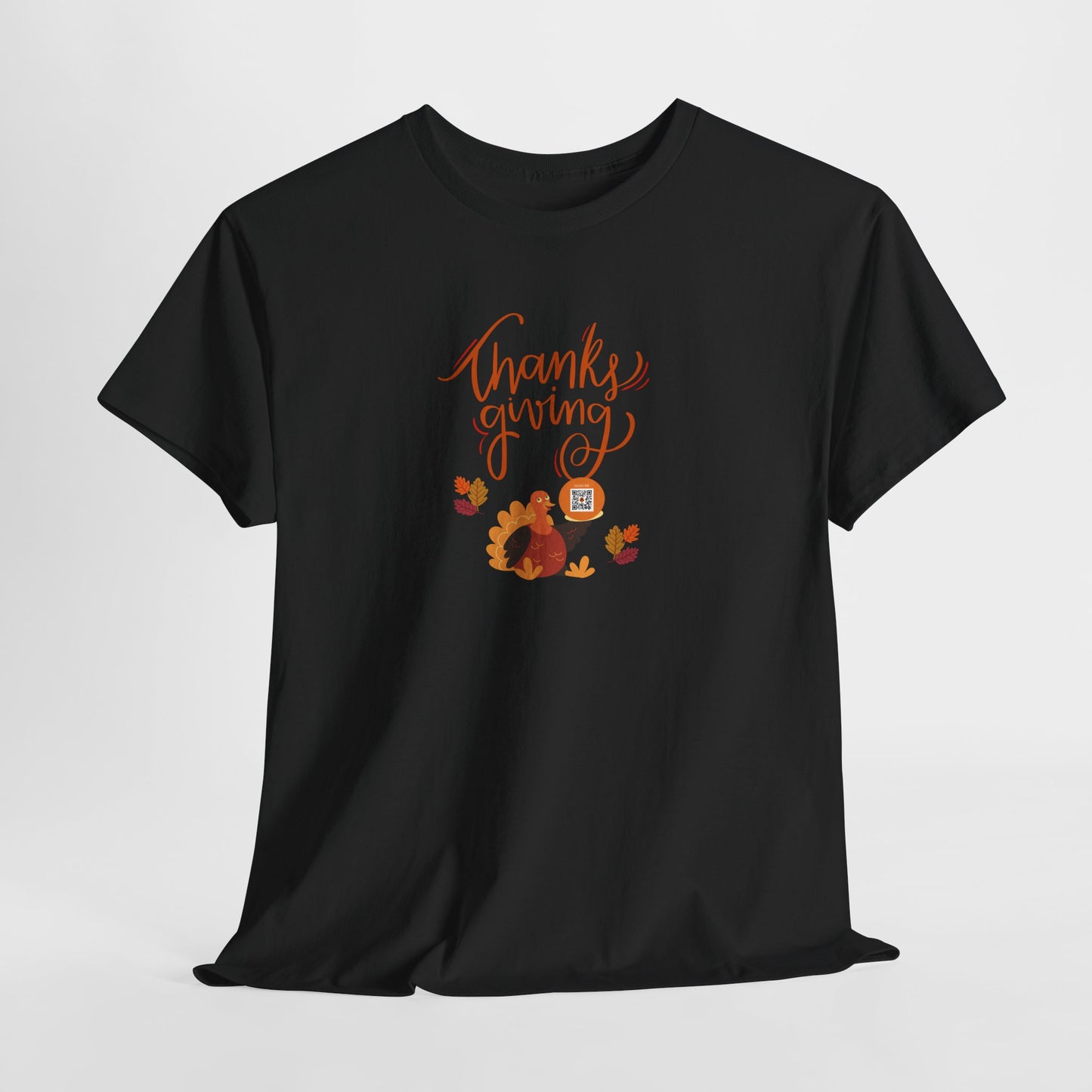 Autumn Gratitude QR Tee