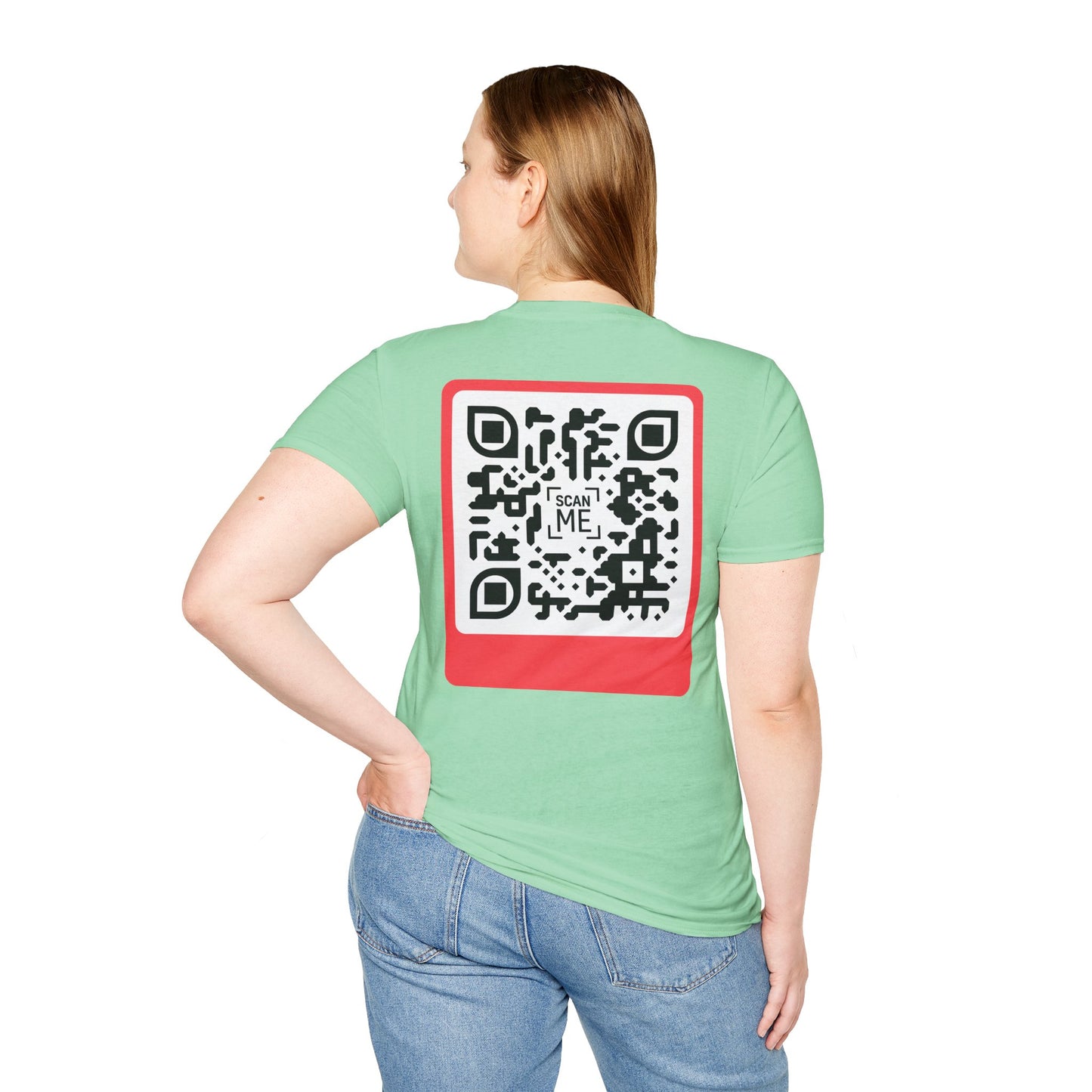 QR Code Tee for Tough Days