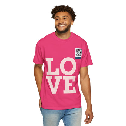 Let Love Lead Unisex Washed Tee