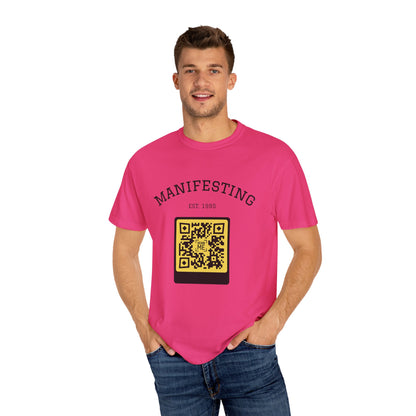 Manifesting Greatness Unisex QR Tee