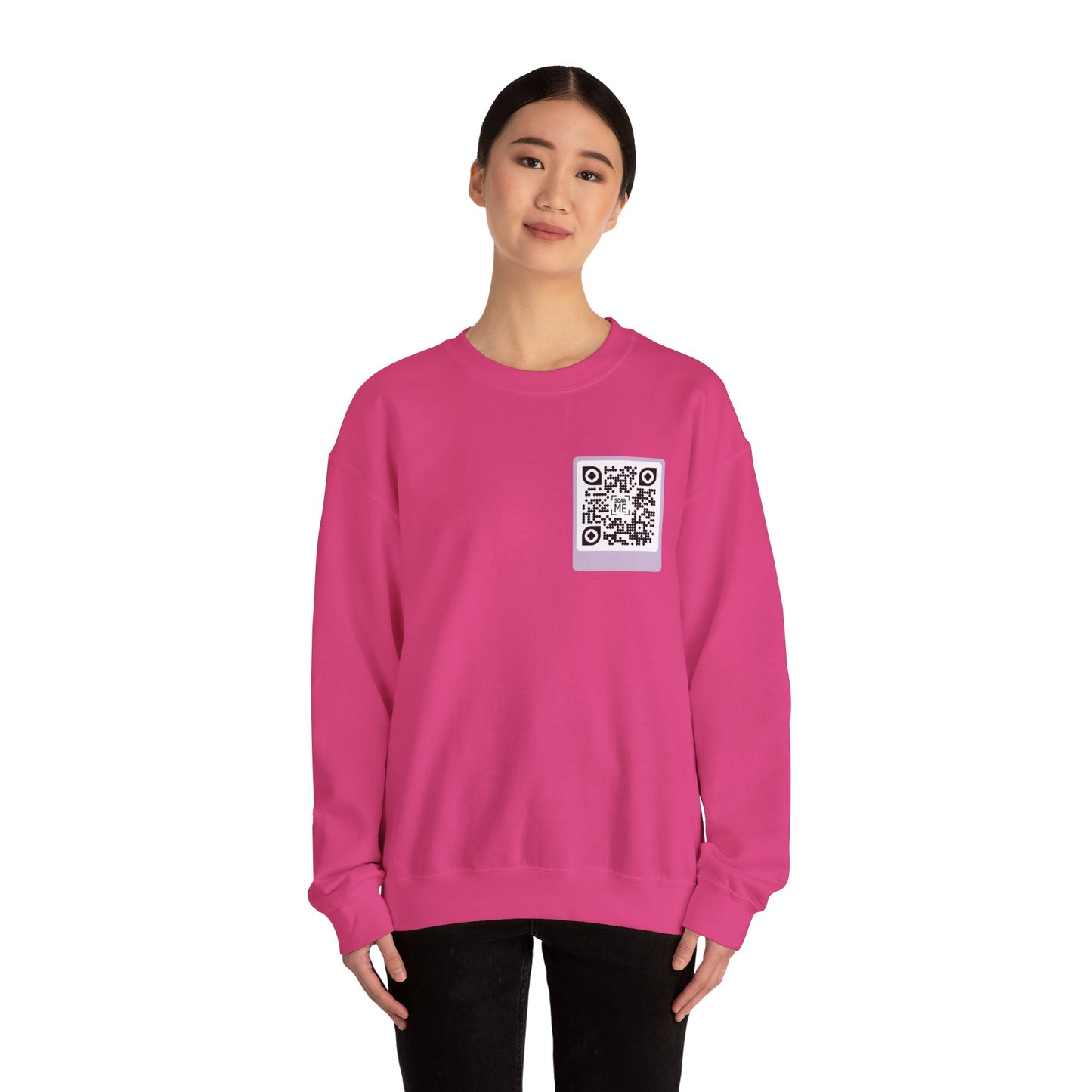 Scannable 'Awesome' QR Sweatshirt