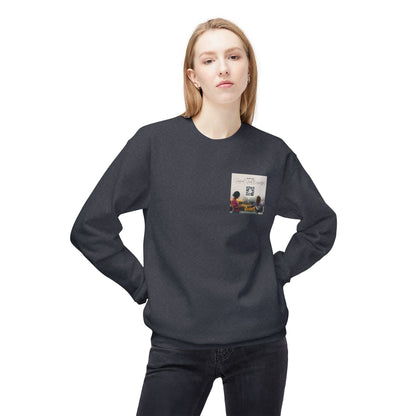 Support Small Business - Unisex Midweight Softstyle Fleece Crewneck Sweatshirt