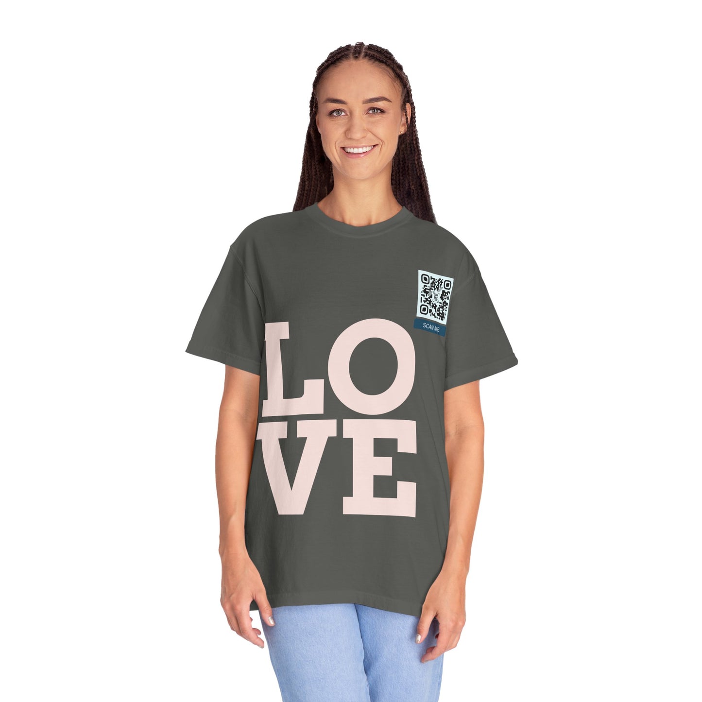 Let Love Lead Unisex Washed Tee