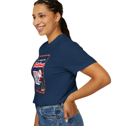 Unisex Christmas Spirit Garment-Dyed Shirt