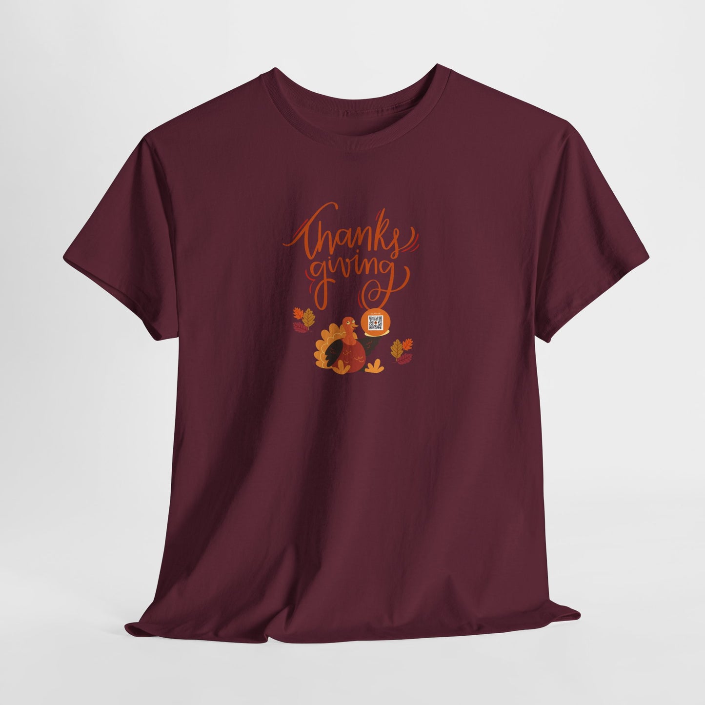 Autumn Gratitude QR Tee