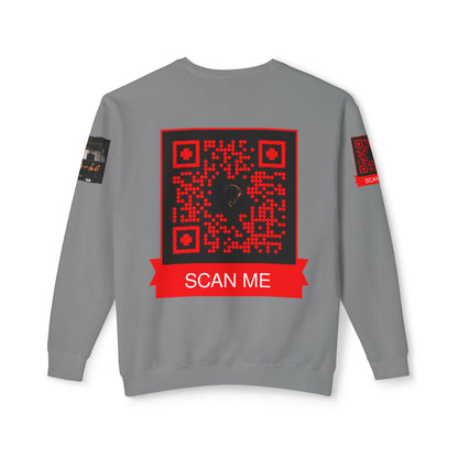 AJ custom BIG Unisex Lightweight Crewneck Sweatshirt