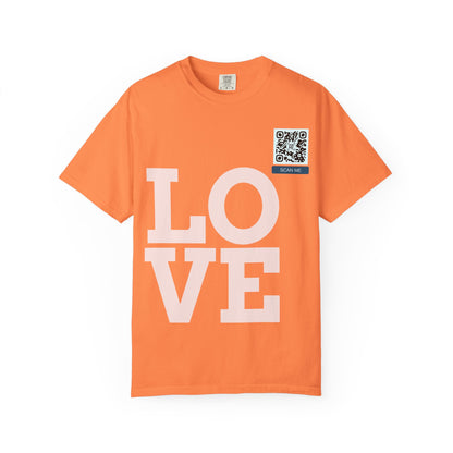 Let Love Lead Unisex Washed Tee