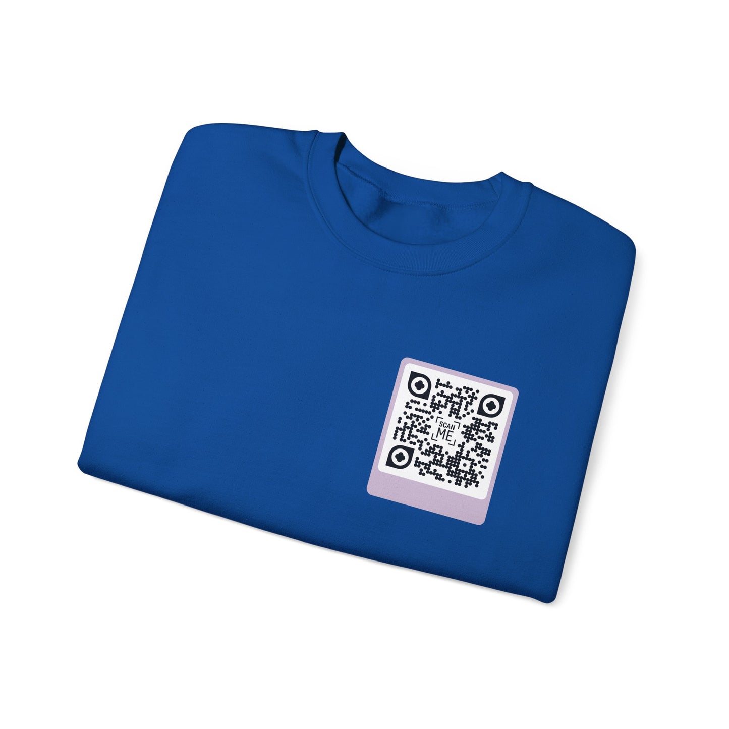 Scannable 'Awesome' QR Sweatshirt