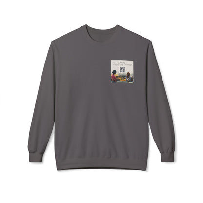 Support Small Business - Unisex Midweight Softstyle Fleece Crewneck Sweatshirt