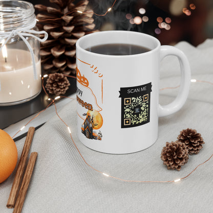 Brewed with Purpose QR Mug