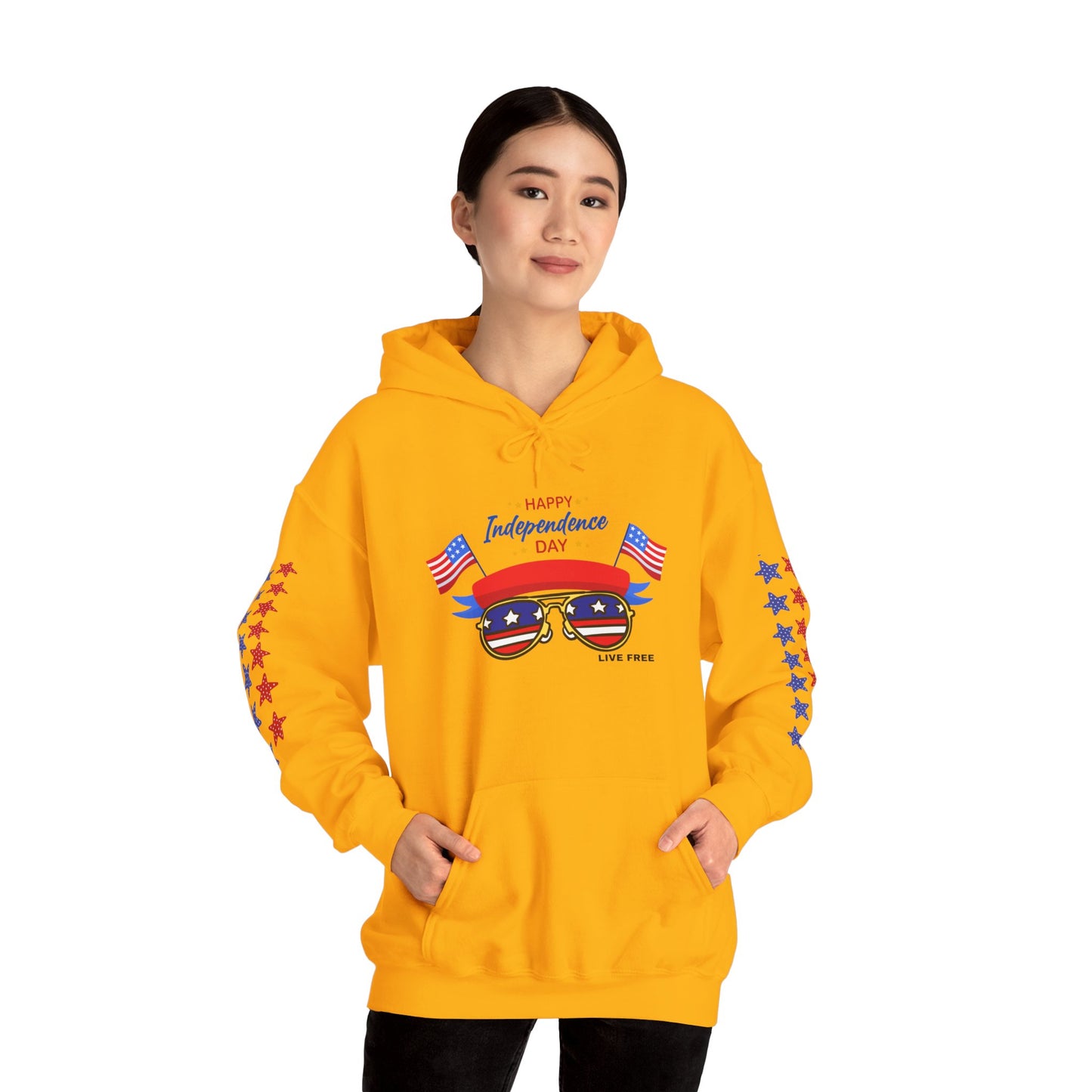 United & Unstoppable – 4th of July QR Hoodie