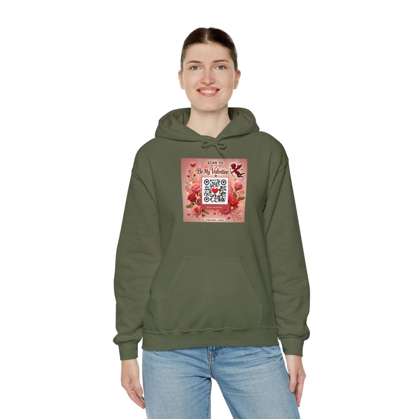 Be My Valentine - Unisex Heavy Blend™ Hooded Sweatshirt