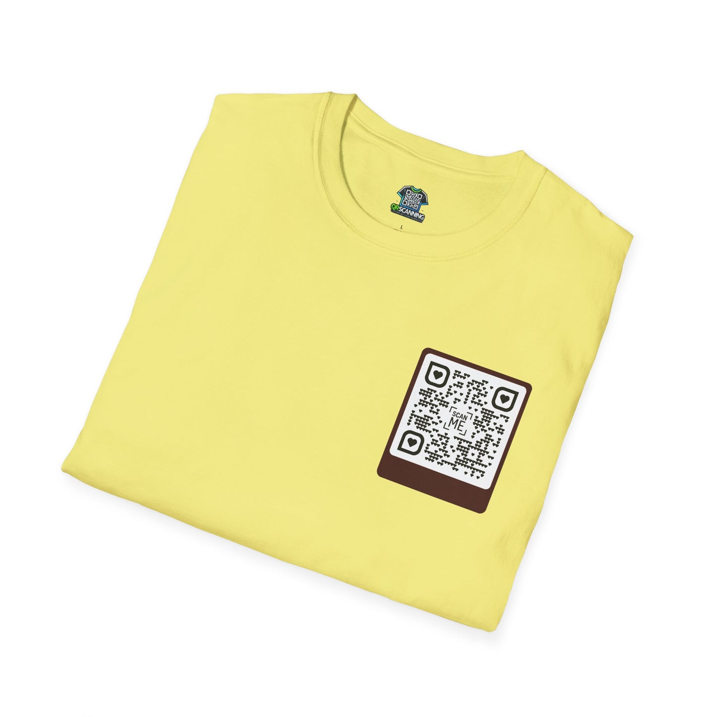 Scannable ‘Spread Love’ QR Code T-shirt