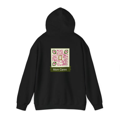 Unisex QR Code Hoodie – Wear Your Love for Mom