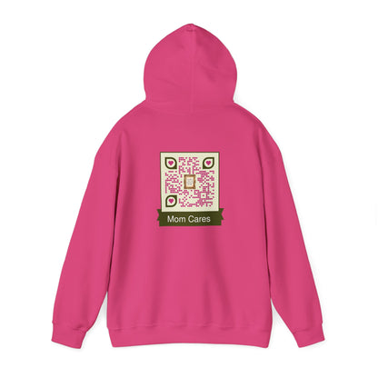 Unisex QR Code Hoodie – Wear Your Love for Mom