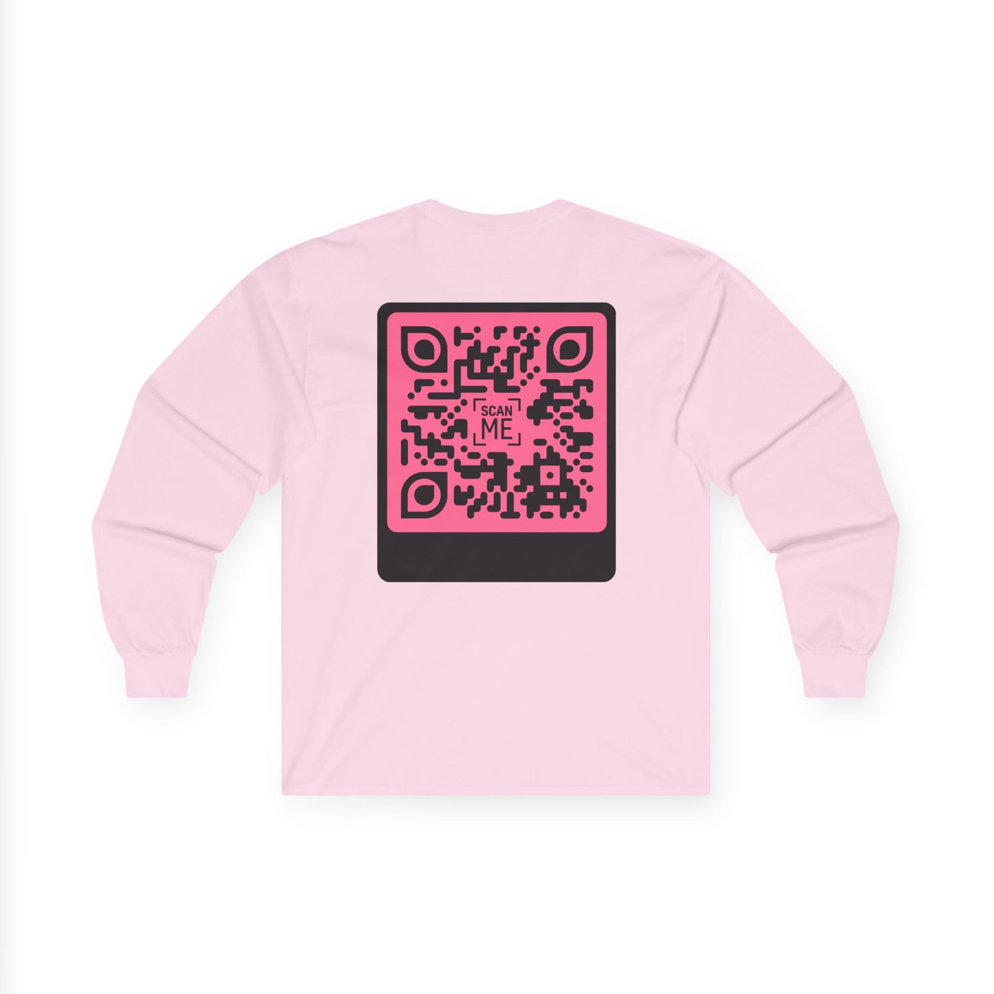 Scannable 'Someone Loves You' QR Long Sleeve Tee