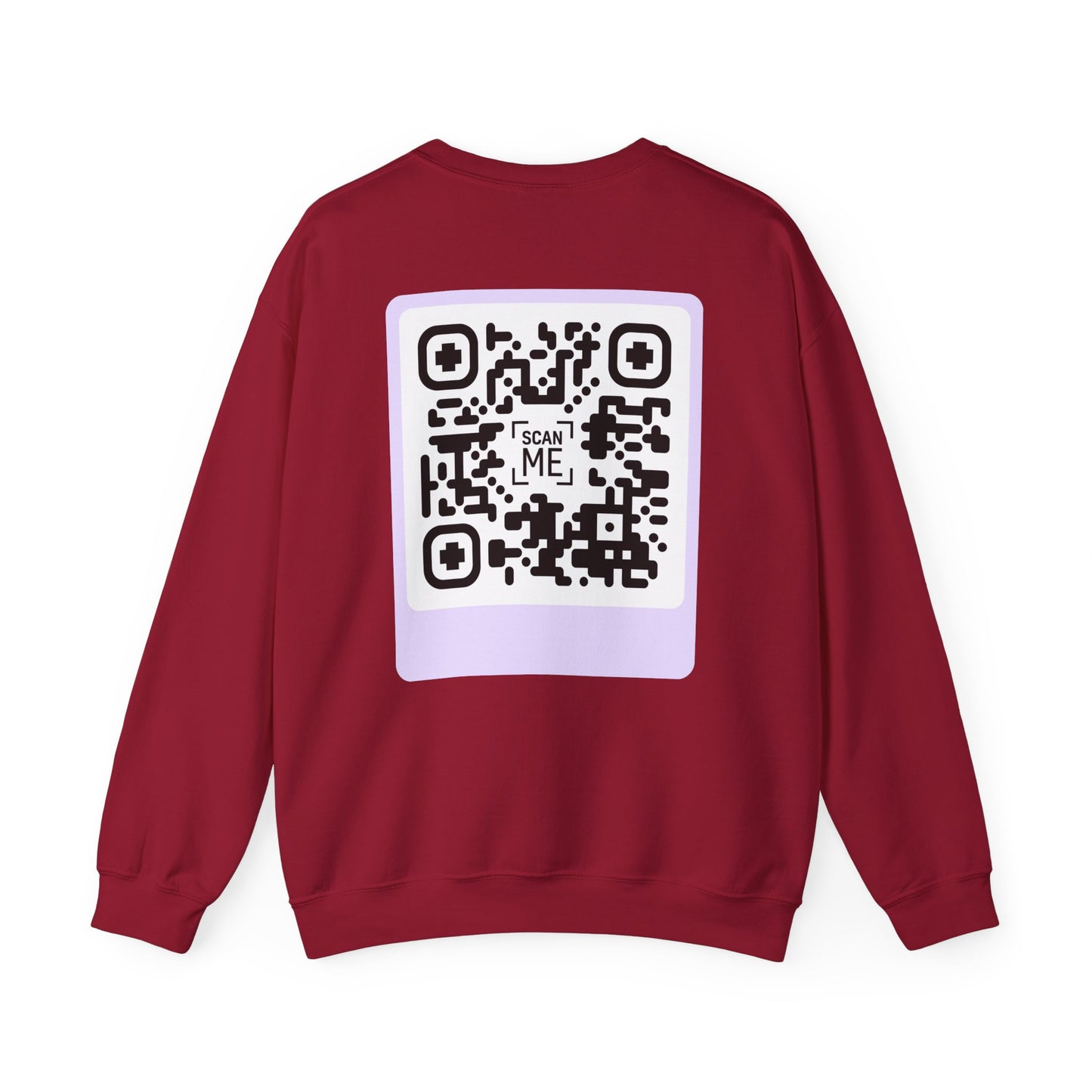 Scannable 'Someone Loves You' QR Crewneck Sweatshirt