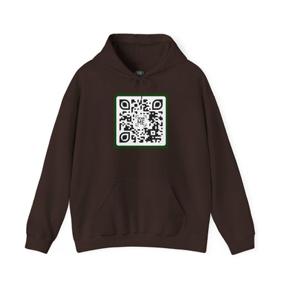 Scannable 'Someone Loves You' QR hoodie