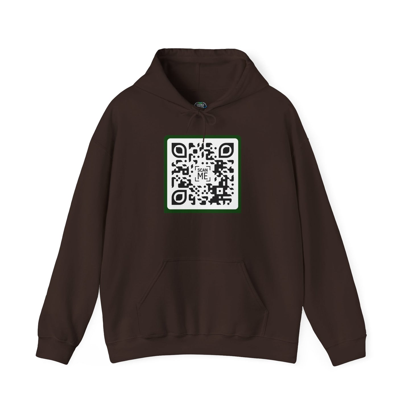 Scannable 'Someone Loves You' QR hoodie