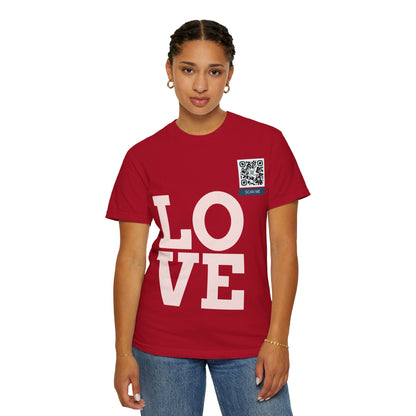 Let Love Lead Unisex Washed Tee