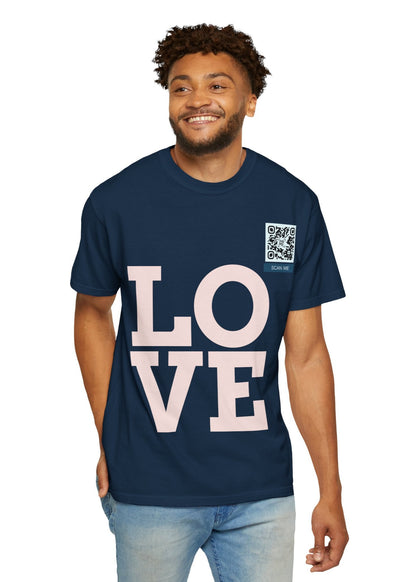 Let Love Lead Unisex Washed Tee