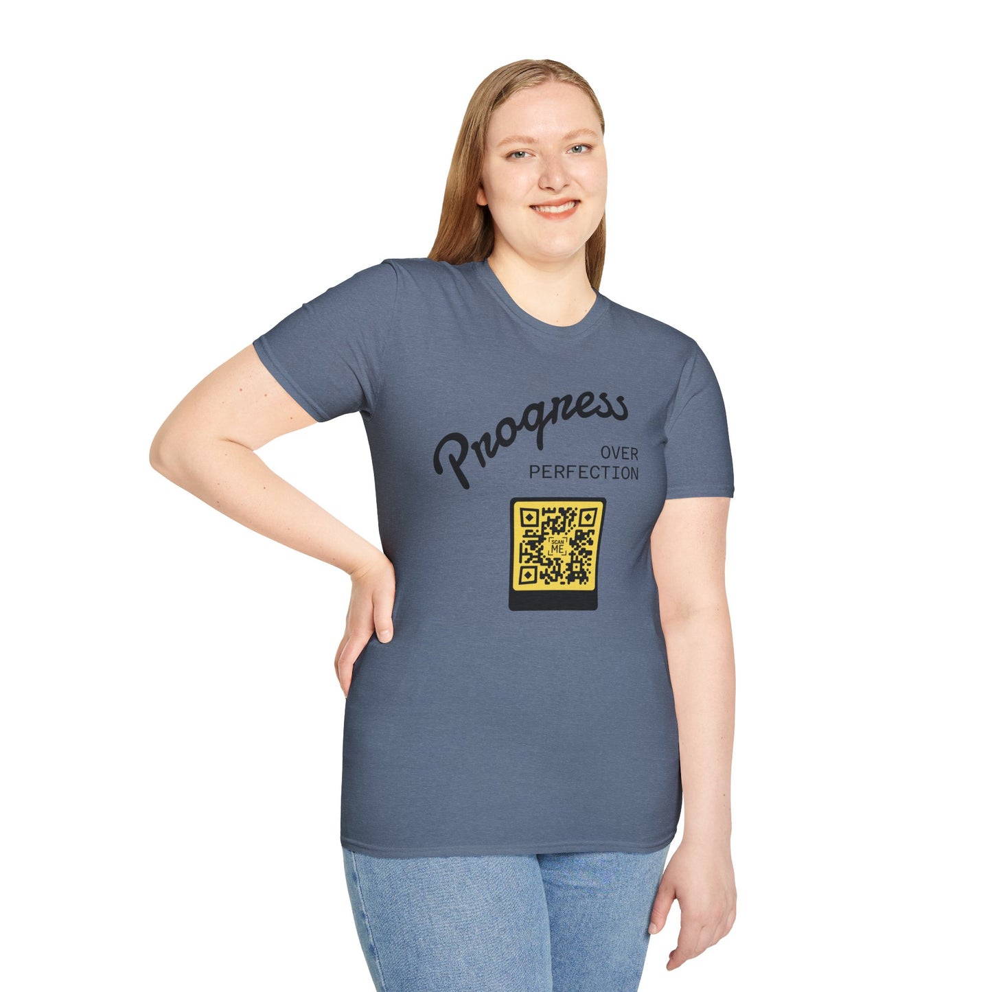 Never Quit Unisex QR Tee