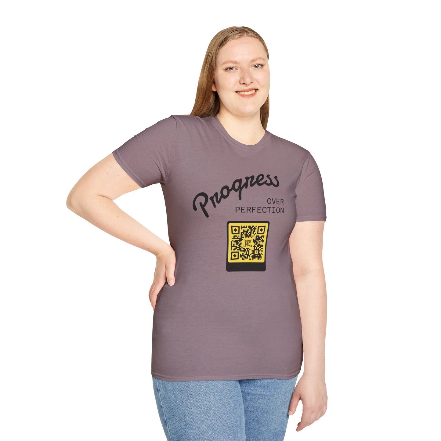 Never Quit Unisex QR Tee