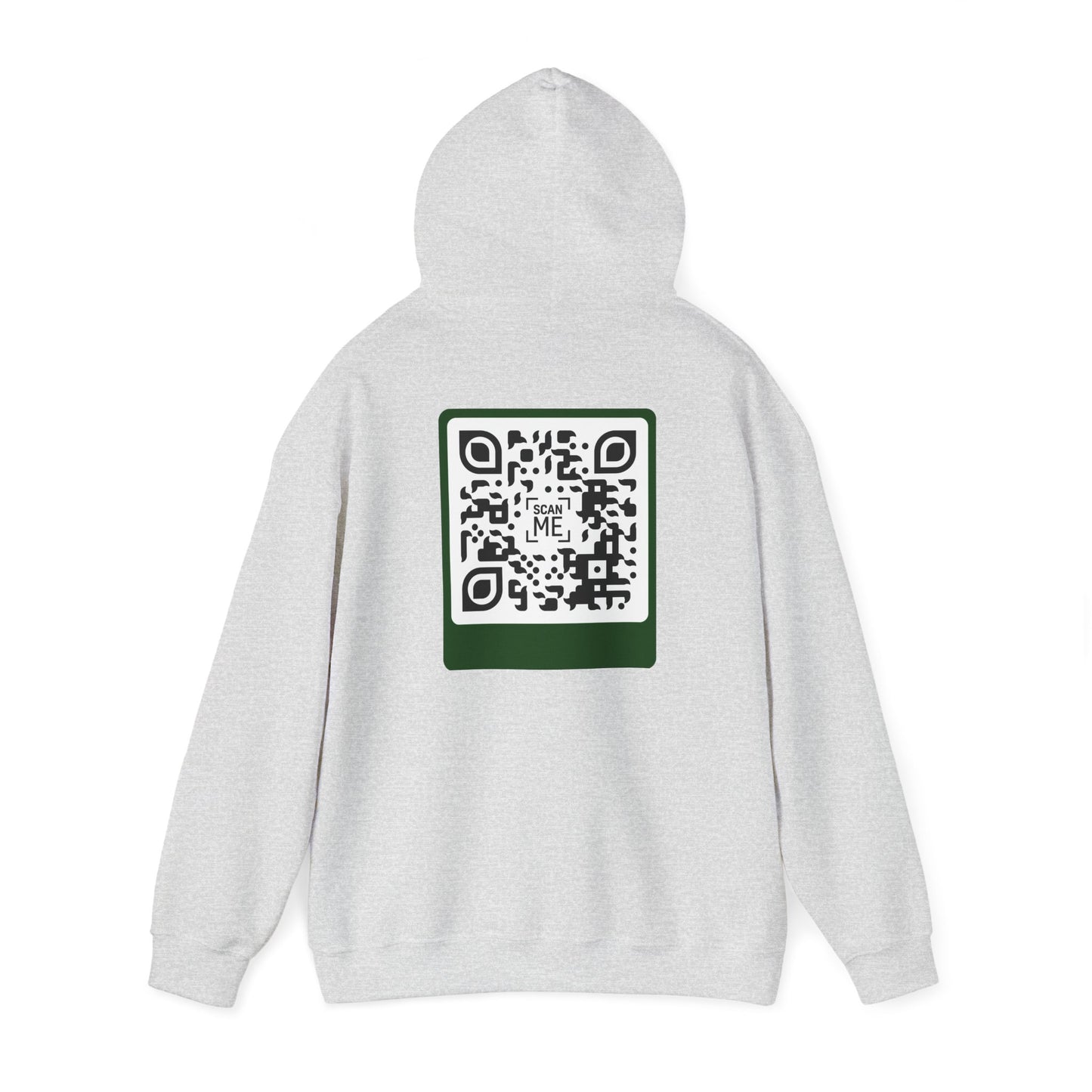 Scannable 'Someone Loves You' QR hoodie