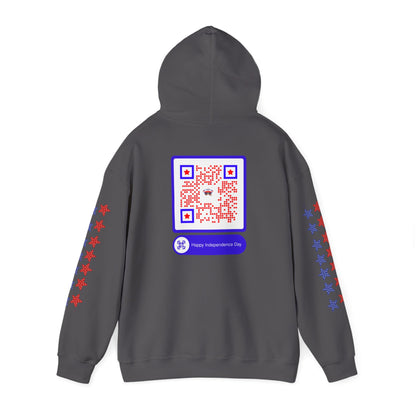 United & Unstoppable – 4th of July QR Hoodie