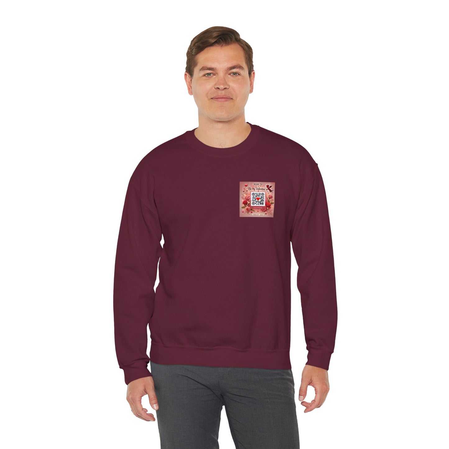 Be My Valentine - Unisex Heavy Blend™ Crewneck Sweatshirt