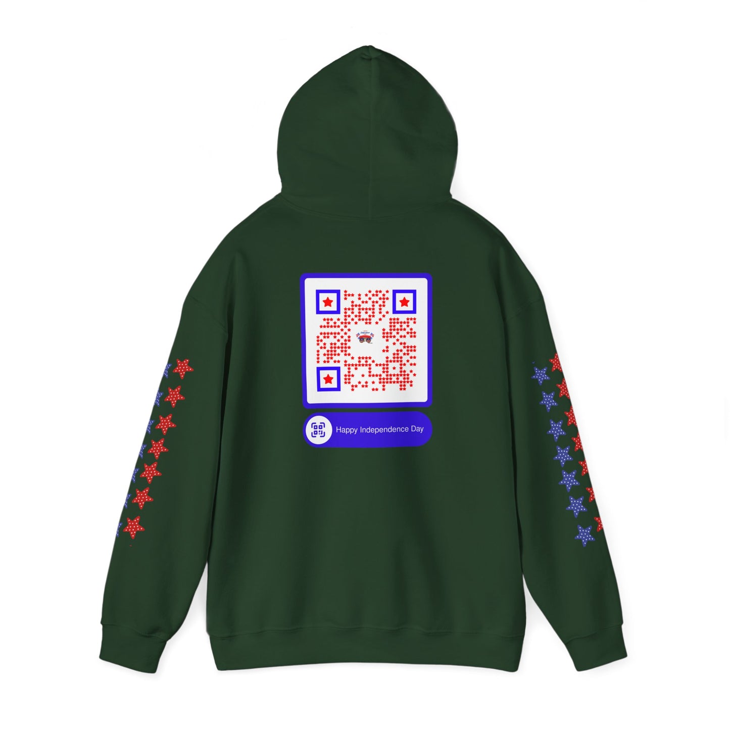 United & Unstoppable – 4th of July QR Hoodie