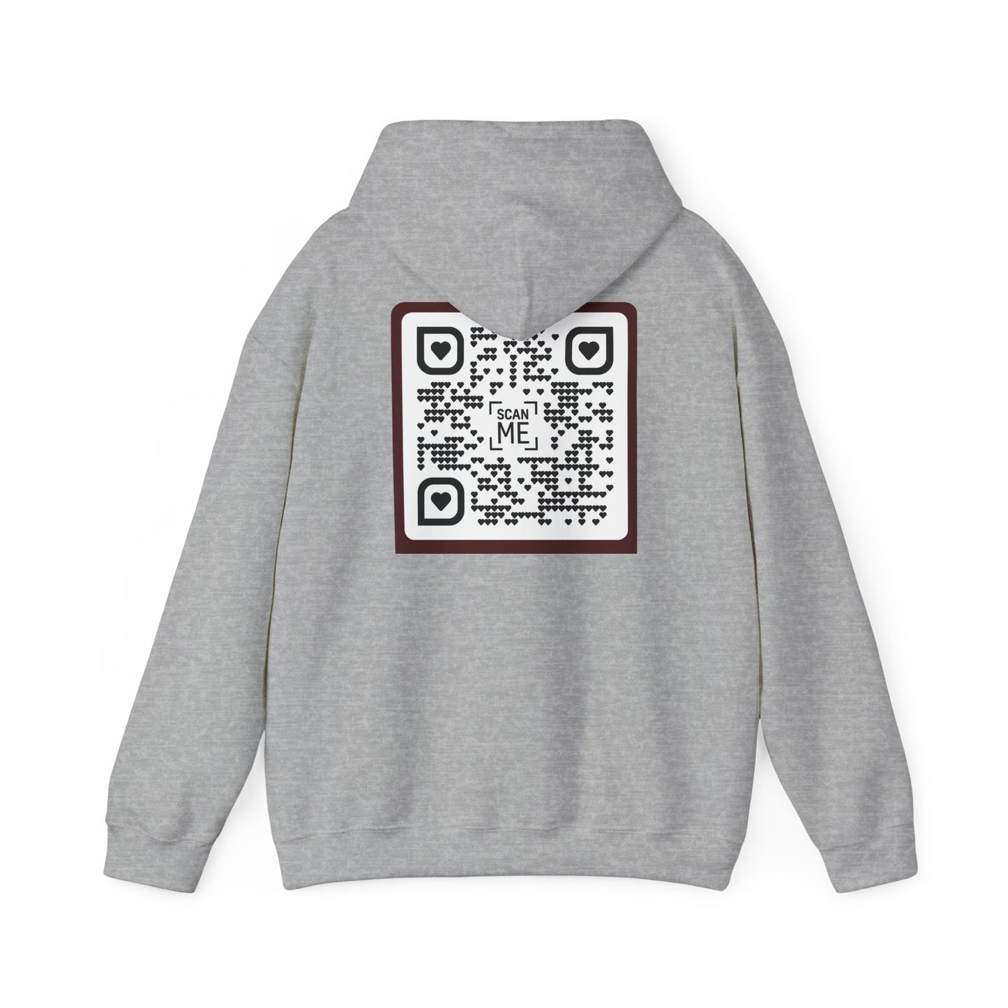 Scannable ‘Spread Love’ QR Hoodie