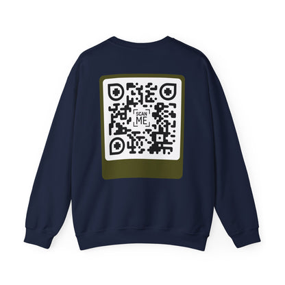 Scannable ‘Spread Love’ QR Sweatshirt