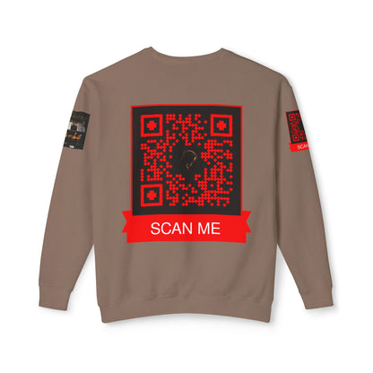 AJ custom BIG Unisex Lightweight Crewneck Sweatshirt