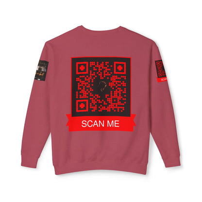 AJ custom BIG Unisex Lightweight Crewneck Sweatshirt