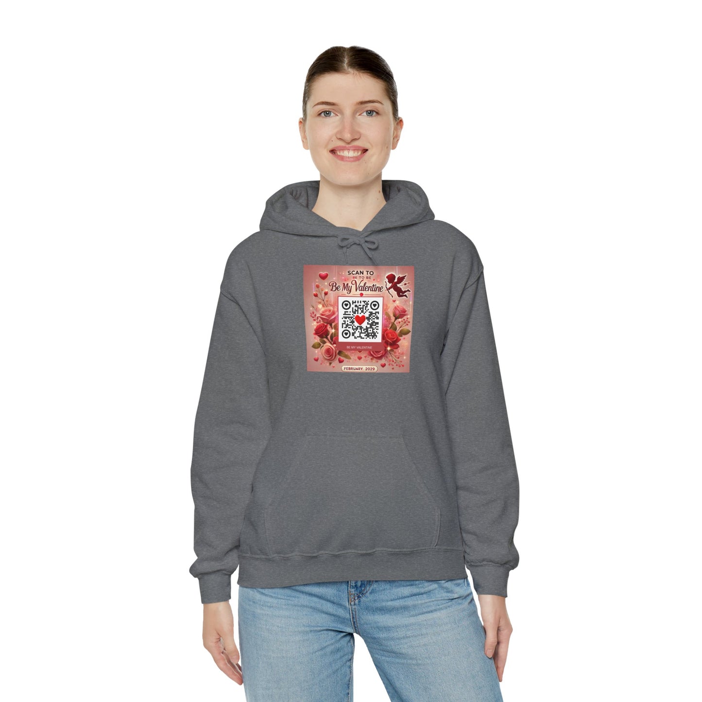 Be My Valentine - Unisex Heavy Blend™ Hooded Sweatshirt