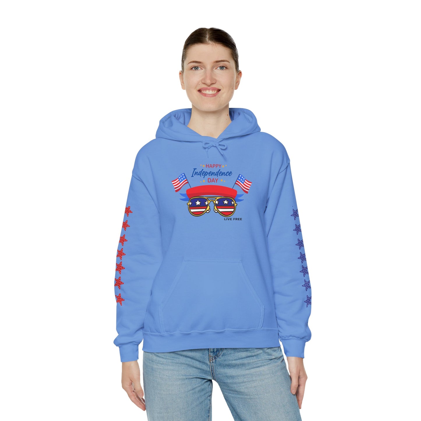 United & Unstoppable – 4th of July QR Hoodie