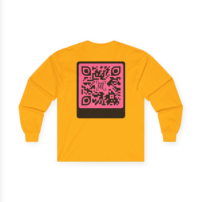 Scannable 'Someone Loves You' QR Long Sleeve Tee