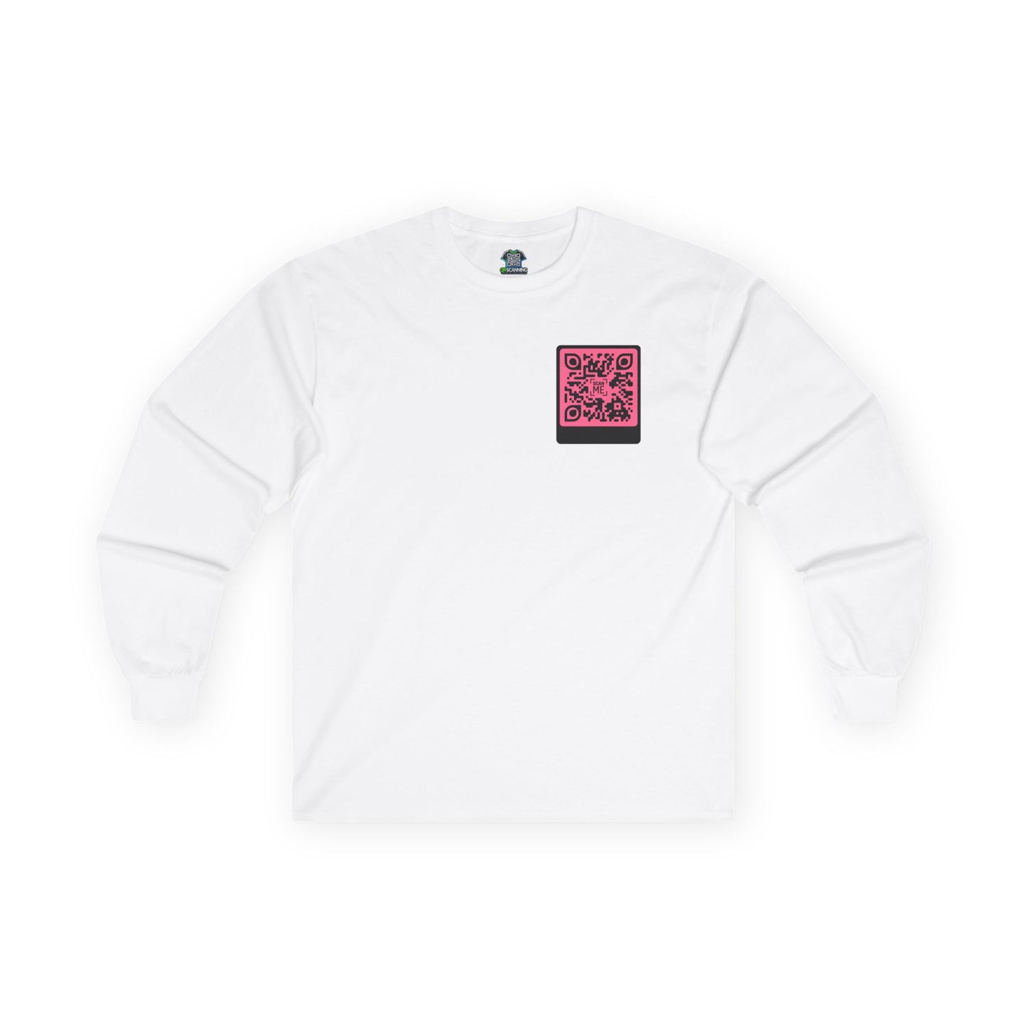 Scannable 'Someone Loves You' QR Long Sleeve Tee