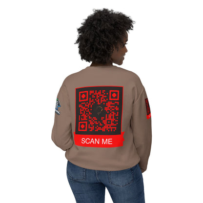 AJ custom Capone/Nore Unisex Lightweight Crewneck Sweatshirt