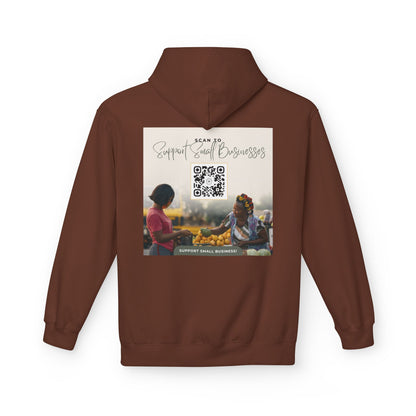Support Small Business - Unisex Midweight Softstyle Fleece Hoodie
