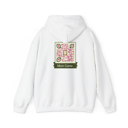 Unisex QR Code Hoodie – Wear Your Love for Mom