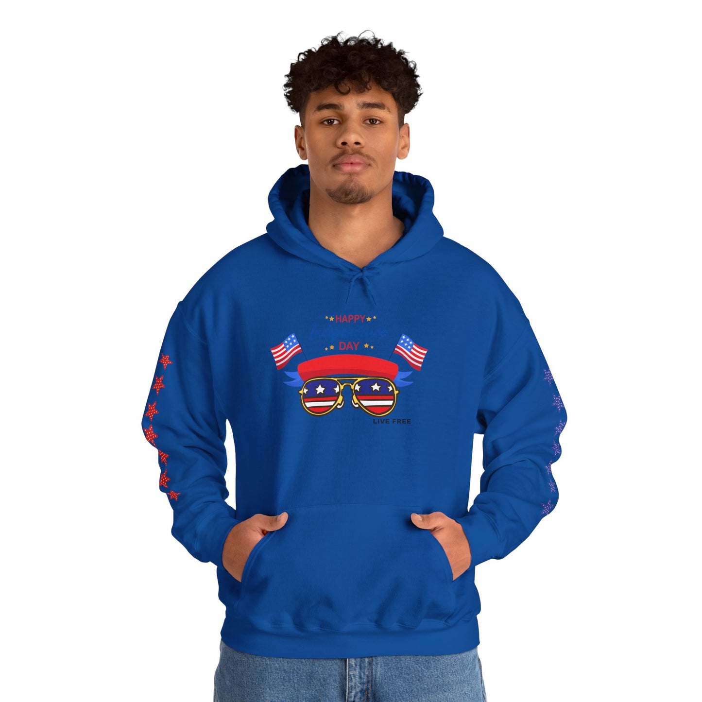 United & Unstoppable – 4th of July QR Hoodie